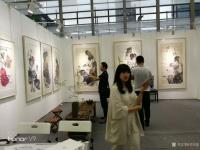 艺术家甘庆琼荣誉:深圳会展中心《甘庆琼中国画作品展》第一天,感谢各界朋友和同行【图1】