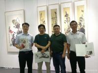 艺术家甘庆琼荣誉:深圳会展中心《甘庆琼中国画作品展》第一天,感谢各界朋友和同行【图2】