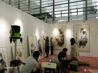 艺术家甘庆琼荣誉:深圳会展中心《甘庆琼中国画作品展》第一天,感谢各界朋友和同行【图3】