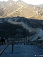 艺术家孙传海日记:一月前福州一位老总让我给他画幅长城,我回答,现在不会画,我没【图0】