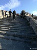 艺术家孙传海日记:一月前福州一位老总让我给他画幅长城,我回答,现在不会画,我没【图1】