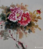 艺术家李同辉日记:朋友订制的四尺斗方,《富贵吉祥》,谢谢书画爱好者的支持与厚爱【图0】