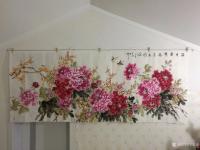 艺术家王长泉日记:又是20张牡丹图。。不停地忙活。。几乎没有一点属于自己的时间【图3】