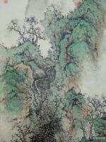 艺术家欧凯歌日记:《春山清音》129×48cm【图2】