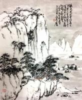 艺术家龚光万日记:回望曾经的作品国画雪景山水画系列《六出飞花入户时,坐看青竹变【图2】