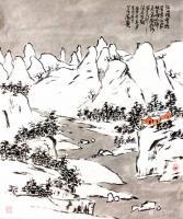 艺术家龚光万日记:回望曾经的作品国画雪景山水画系列《六出飞花入户时,坐看青竹变【图3】