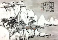 艺术家龚光万日记:回望曾经的作品国画雪景山水画系列《六出飞花入户时,坐看青竹变【图4】