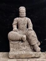 艺术家罗邵华收藏:清.武财神
青石所制尺寸:高76长42宽20
器型规整大【图0】