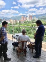 艺术家叶仲桥日记:中国国画院岭南分院云浮写生创作基地挂牌后的第一次写生创作,院【图0】