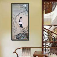 艺术家李亚南日记:月下赏梅图【图0】