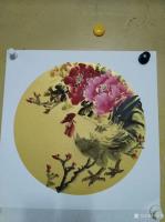 艺术家李青利日记:一批国画花鸟小品订单完美绘制结束，这个画案半月不用，收拾东西【图2】