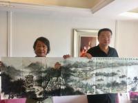 艺术家刘应雄日记:刘应雄常徳采风写生作品-------《太陽山下春常在》。画面【图5】