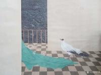 艺术家安士胜生活:西青区书画创研班上课继续进行中,今天请到的是著名工笔画家、国【图2】