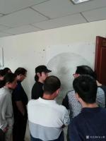 艺术家安士胜生活:西青区书画创研班上课继续进行中,今天请到的是著名工笔画家、国【图5】