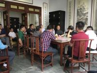 艺术家徐家康生活:龙•康双盛——李文龙•徐家康书画二人展,布展就绪………紫韵书【图4】