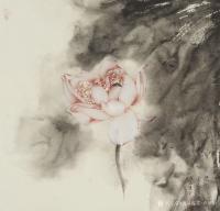 艺术家逸品莲堂-卢梦阳日记:吴文莉老师国画荷花作品一组,《如意》《慧心》《心如宝月映琉璃【图2】