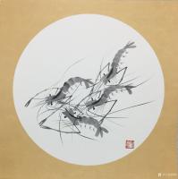 艺术家杨凌生活:一套写意小龙虾完成,38:38c m,喜欢可以定制哦!【图5】