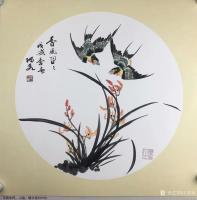 艺术家王君永日记:国画花鸟画小品系列作品《绿荷深处有翡翠》,《清香远布》,《安【图4】