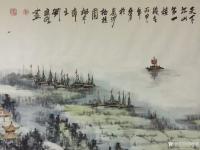 艺术家刘应雄日记:应湖北武漢朋友邀求,第一次画黄鶴楼《天下江山第一楼》。【图3】