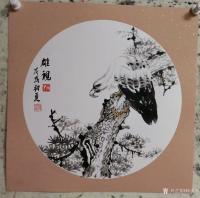 艺术家韩宗华日记:一直发葡萄,都以为我只会画葡萄,今天换换口味,分享几幅国画动【图0】