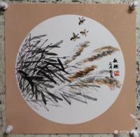 艺术家韩宗华日记:一直发葡萄,都以为我只会画葡萄,今天换换口味,分享几幅国画动【图1】