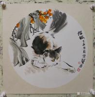 艺术家韩宗华日记:一直发葡萄,都以为我只会画葡萄,今天换换口味,分享几幅国画动【图2】