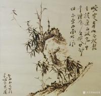 艺术家孙传海日记:烙画作品
咬定青山不放松,
立根原在乱岩中。
千锤万击【图0】