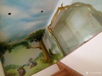 艺术家周海波日记:小清新的儿童闺房壁画! 美育要从娃娃抓起!
从小种下美的【图5】