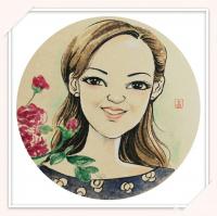 艺术家刘晓宁日记:只要心中有景、何处不是花香满径。
我喜欢有暖暖的笑的人,【图5】