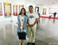 艺术家刘晓宁生活:过了充实的一个下午,拜访河北美术馆馆长王国明,听君一席话,胜【图4】