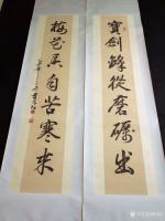 艺术家萧清红日记:书法作品《海阔凭鱼跃,天高任鸟飞》,《高怀见物理,和气得天真【图0】