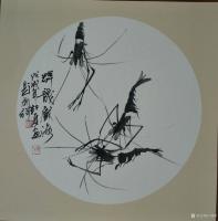 艺术家丁国祥日记:在张家港笔会的作品《百花头上春正月,王者香传第一枝》,《时鲜【图1】