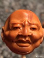 艺术家税小宁日记:核雕精品,太美了《须派十八罗汉 》 尺寸:2.05*2.1【图3】