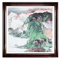 艺术家徐建清日记:国画花鸟画《群英图》1幅,山水画斗方《松山云泉》两幅。都说装【图3】