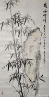 艺术家苏进春日记:国画竹系列作品《清风竹雅》,《咬定青山不放松,立根原在破岩中【图1】