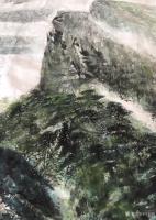 艺术家叶仲桥日记:这张《大地生辉》的大画,是由一位本土企业家订制的大画(装裱后【图5】