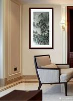 艺术家魏太兵日记:国画山水画《云起青山见佳境》,《朗朗乾坤清清河山》,四尺整幅【图1】