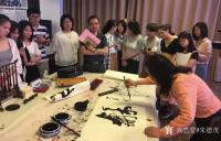 艺术家朱德茂日记:6月13日上午在杉达大学,参加《汉字》巡迴展闭幕式,并授课及【图2】