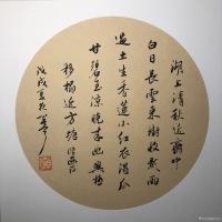 艺术家巴古宁日记:试新笔,抄陆放翁诗一首【图0】