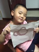 艺术家金新宇生活:小家伙说:爸爸您画壶,我也画壶!【图3】