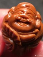 艺术家税小宁日记:精品铁核《八宝财神》1.9x2.3 老树铁核 圆饱满,雕工干【图5】
