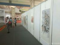 艺术家刘建国日记:第七届中国(长春)当代名家书画展,我的作品国画《塞北雄风》参【图3】