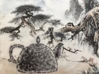 艺术家罗树辉日记:壶里壶图的,就弄了几个壶。天上掉下的史前巨壶。不得了!金新宇【图3】