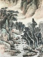 艺术家祝汉山日记:国画山水画《峰峰祥云升,壑壑流水声。千里不觉远,万也可征。》【图3】