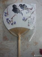 艺术家李同辉日记:国画牡丹扇面,朋友订制,现制作完毕,请欣赏。喜欢可订制【图4】