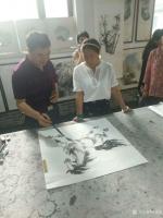 艺术家刘建国日记:对话大师后裔,领略悲鸿精神,与徐悲鸿曾孙女徐步宇交流画马!徐【图0】