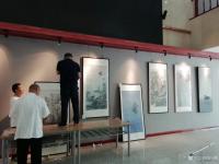 艺术家安士胜日记:2018年7月10日周二上午九点半,西青文化中心展览馆,“天【图5】