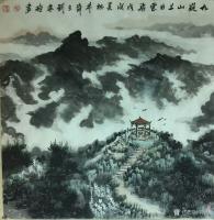 艺术家刘应雄日记:刘应雄新潇湘八景山水画新作选。
《万里江山朝九巅》,《湘江【图4】