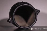 艺术家东方古玩城堡收藏:“大明宣德年制”款象首耳炉,炉身形制规整,两侧置双象耳,象首【图3】