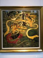 艺术家阎敏日记:2018年7月7日—16日,《聚行》罗国辉师生美术书法作品展【图3】